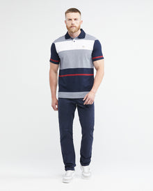 DARK BLUE REGULAR FIT CHINOS