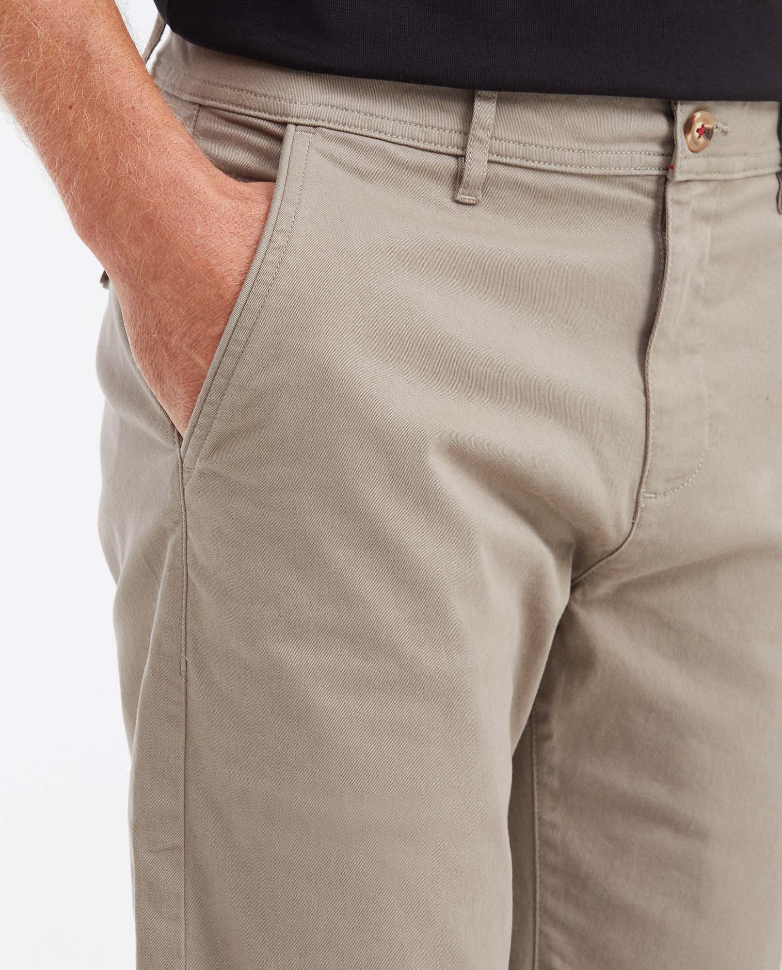 Pantalón Tipo Chino Regular Fit Boot Cut para Hombre - Gray 63_632G000_GRI181110_4