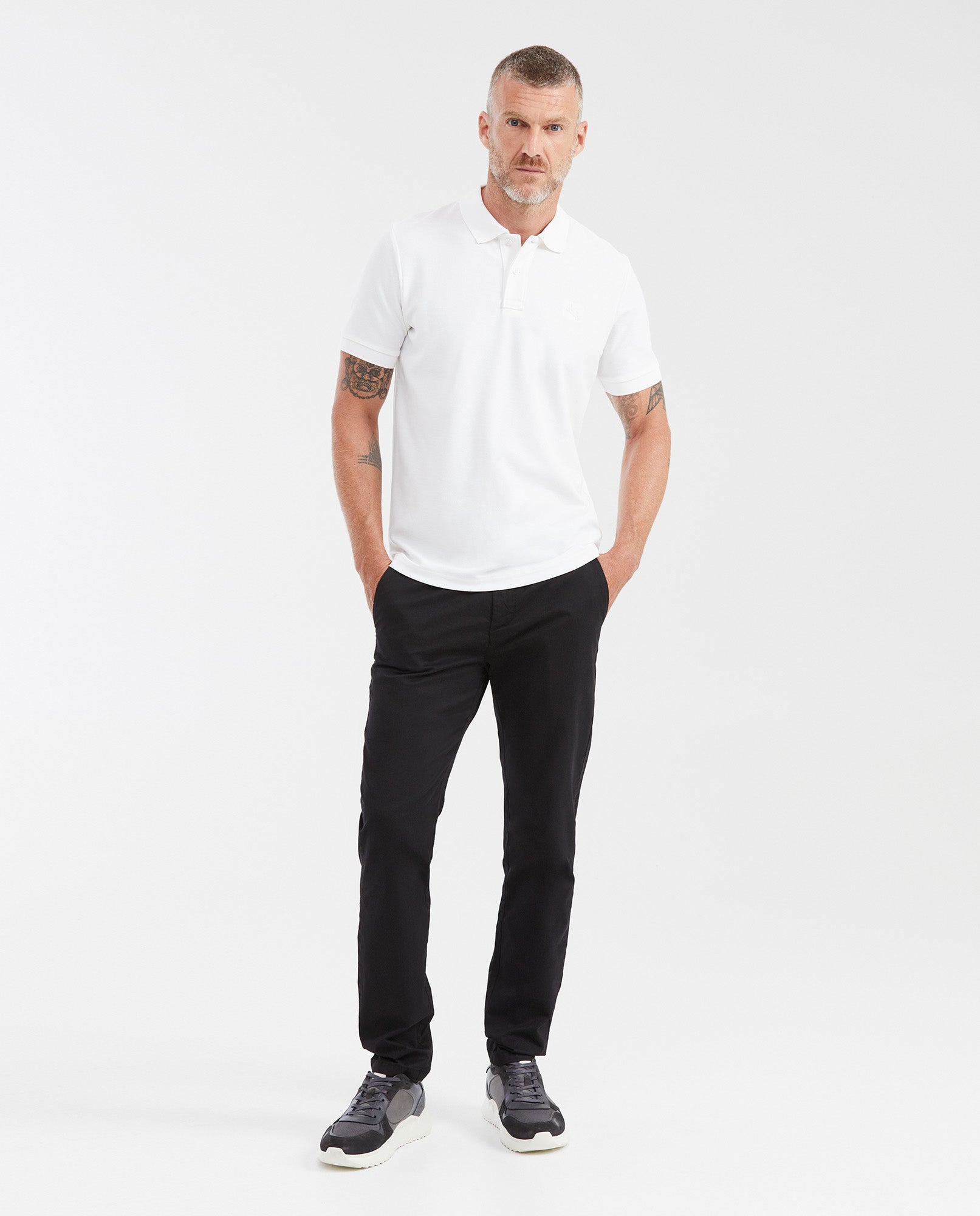 Men's Slim Fit Smart-Casual Cotton Chino Pants - 2