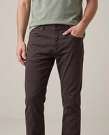 Men's Medium Rise 5-Pocket Relaxed Boot Pants with Peach Touch and Reserve Dye in Cotton-Elastane 63_632G008_CAF181314_3