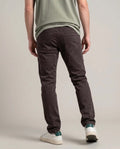Men's Medium Rise 5-Pocket Relaxed Boot Pants with Peach Touch and Reserve Dye in Cotton-Elastane 63_632G008_CAF181314_5