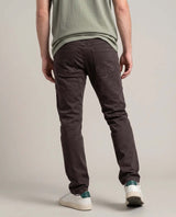 Men's Medium Rise 5-Pocket Relaxed Boot Pants with Peach Touch and Reserve Dye in Cotton-Elastane 63_632G008_CAF181314_5