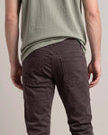 Men's Medium Rise 5-Pocket Relaxed Boot Pants with Peach Touch and Reserve Dye in Cotton-Elastane 63_632G008_CAF181314_6