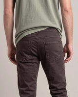 Men's Medium Rise 5-Pocket Relaxed Boot Pants with Peach Touch and Reserve Dye in Cotton-Elastane 63_632G008_CAF181314_6