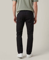 Men's Medium Rise 5-Pocket Relaxed Boot Pants with Peach Touch and Reserve Dye in Cotton-Elastane 63_632G008_NEG194007_5