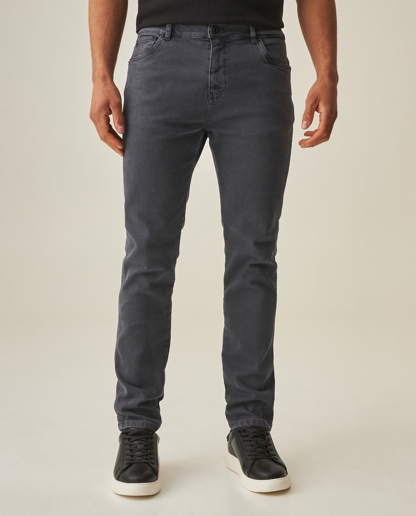 Men's Slim Fit Pants - Gray 63_632H001_GRI193918_0