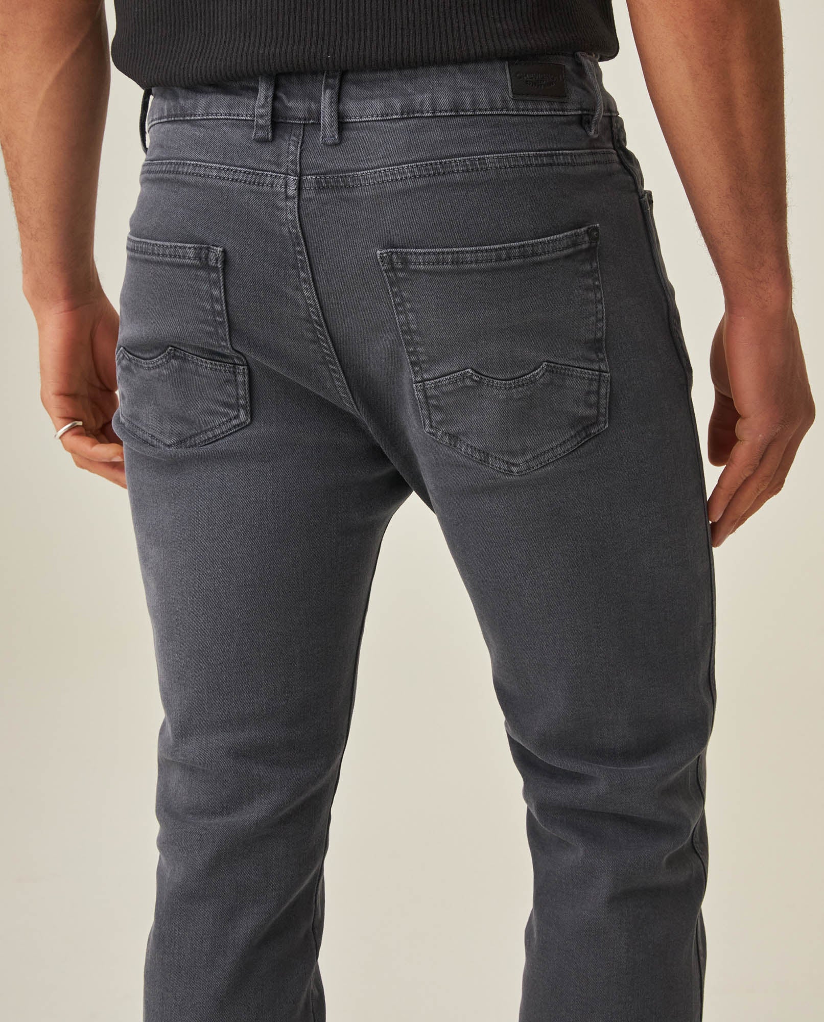 Men's Slim Fit Pants - Gray 63_632H001_GRI193918_7
