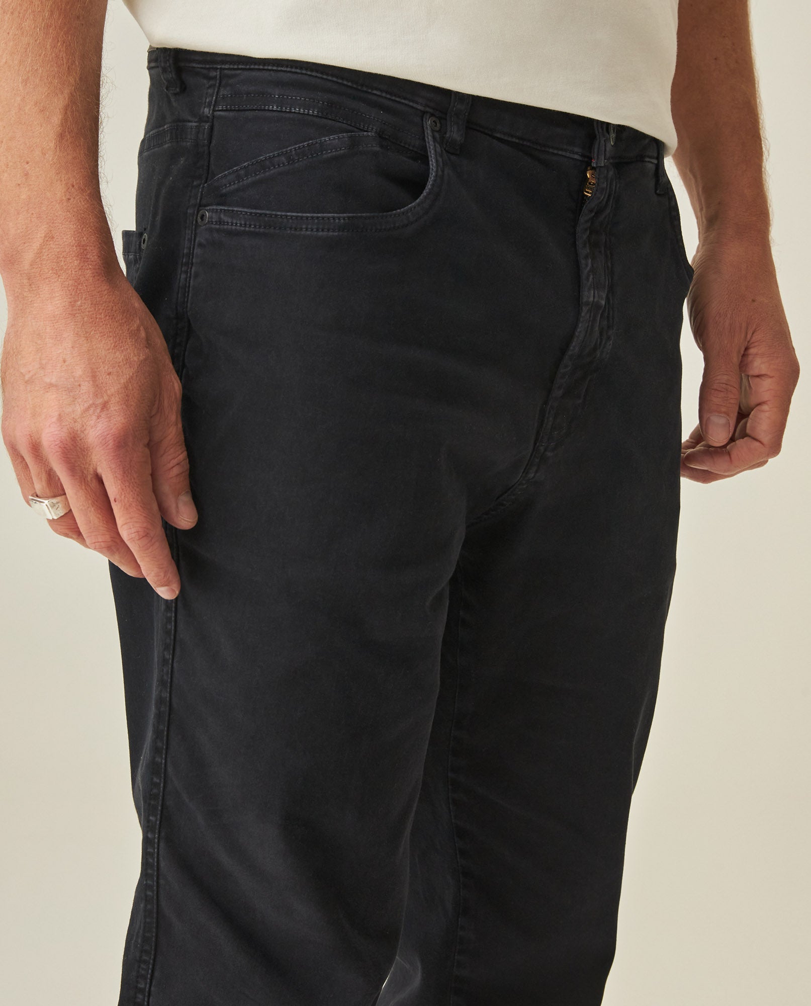 Men´s Relaxed Fit Pants - Black 63_632H010_NEG194007_5