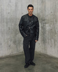 Mens Bootcut Cargo Pants - Special Collection - Black 63_632H200_NEG194007_0