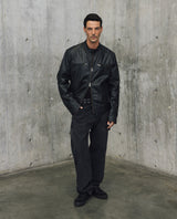 Mens Bootcut Cargo Pants - Special Collection - Black 63_632H200_NEG194007_0