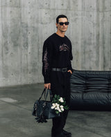 Mens Wide Waistband Pants - Special Collection - Black 63_632H202_NEG194007_0
