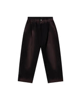 Mens Wide Leg Tapered Hem Pants - Special Collection - Black 63_634H500_NEG194007_4