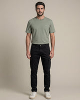 Men´s Regular Fit Cargo Pant - Black 63_635G140_NEG194007_4