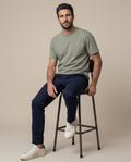 Men´s Bootcut Chino Pant - Blue 63_635H100_AZU193921_3