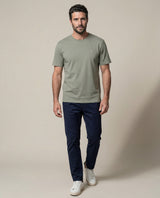 Men´s Bootcut Chino Pant - Blue 63_635H100_AZU193921_4