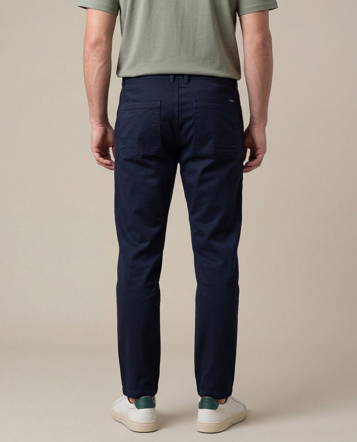 Men´s Bootcut Chino Pant - Blue 63_635H100_AZU193921_6