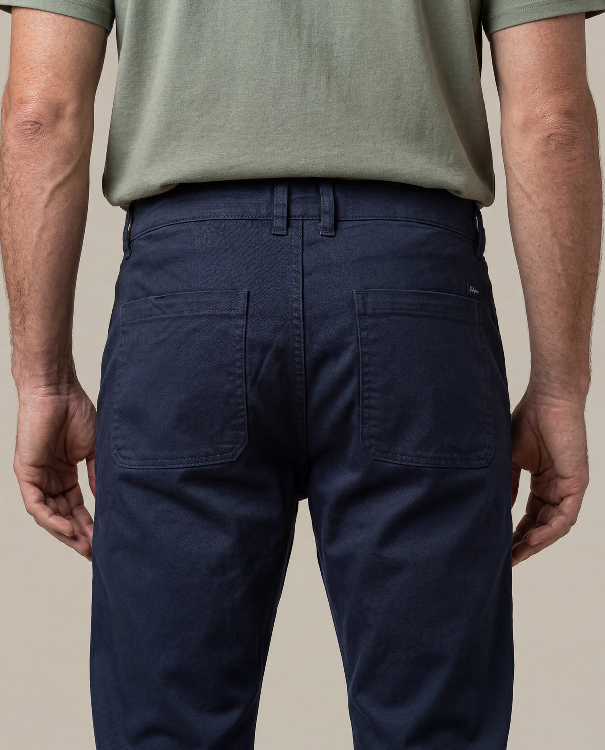 Men´s Bootcut Chino Pant - Blue 63_635H100_AZU193921_7