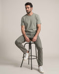 Men´s Tapered Chino Pants - Green 63_635H103_VER190622_7