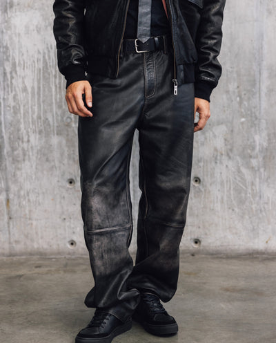 Men´s Lambskin Cargo Pant - Brown 63_637H501_CAF171321_3