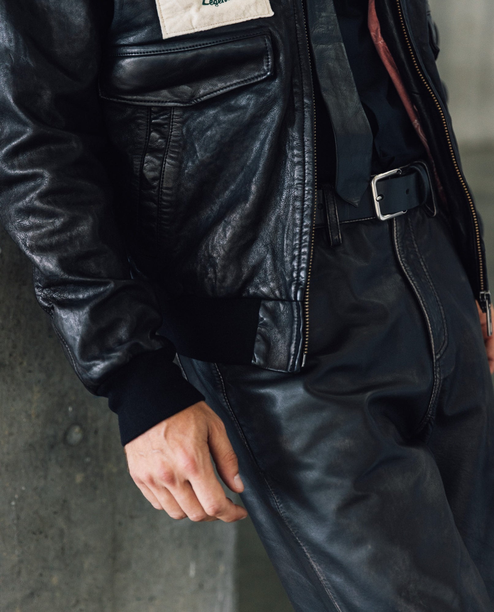 Men´s Lambskin Cargo Pant - Brown 63_637H501_CAF171321_7