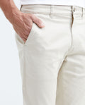 Men's Rocket Pants Red Details Above Piping Diagonal Pockets in Cotton Stretch - 3