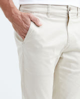 Men's Rocket Pants Red Details Above Piping Diagonal Pockets in Cotton Stretch - 3