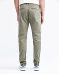 Men's Rocket Pants Red Details Above Piping Diagonal Pockets in Cotton Stretch - 5