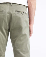 Men's Rocket Pants Red Details Above Piping Diagonal Pockets in Cotton Stretch - 6