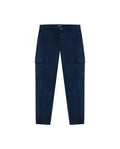 Men's Cargo Pants Regular Fit Mid Rise in Cotton Stretch Blend, Festive - 1