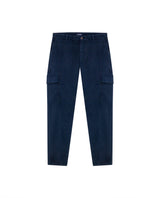 Men's Cargo Pants Regular Fit Mid Rise in Cotton Stretch Blend, Festive - 1