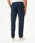 Men's Cargo Pants Regular Fit Mid Rise in Cotton Stretch Blend, Festive - 5