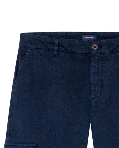 Men's Cargo Pants - Blue - 7