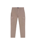 Men's Cargo Pants Regular Fit Mid Rise in Cotton Stretch Blend, Festive - 1