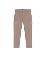 Men's Cargo Pants Regular Fit Mid Rise in Cotton Stretch Blend, Festive - 1