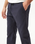 Men's Jogger Pants Relaxed Fit Mid Rise in Cotton Stretch Blend, Celebration - 3