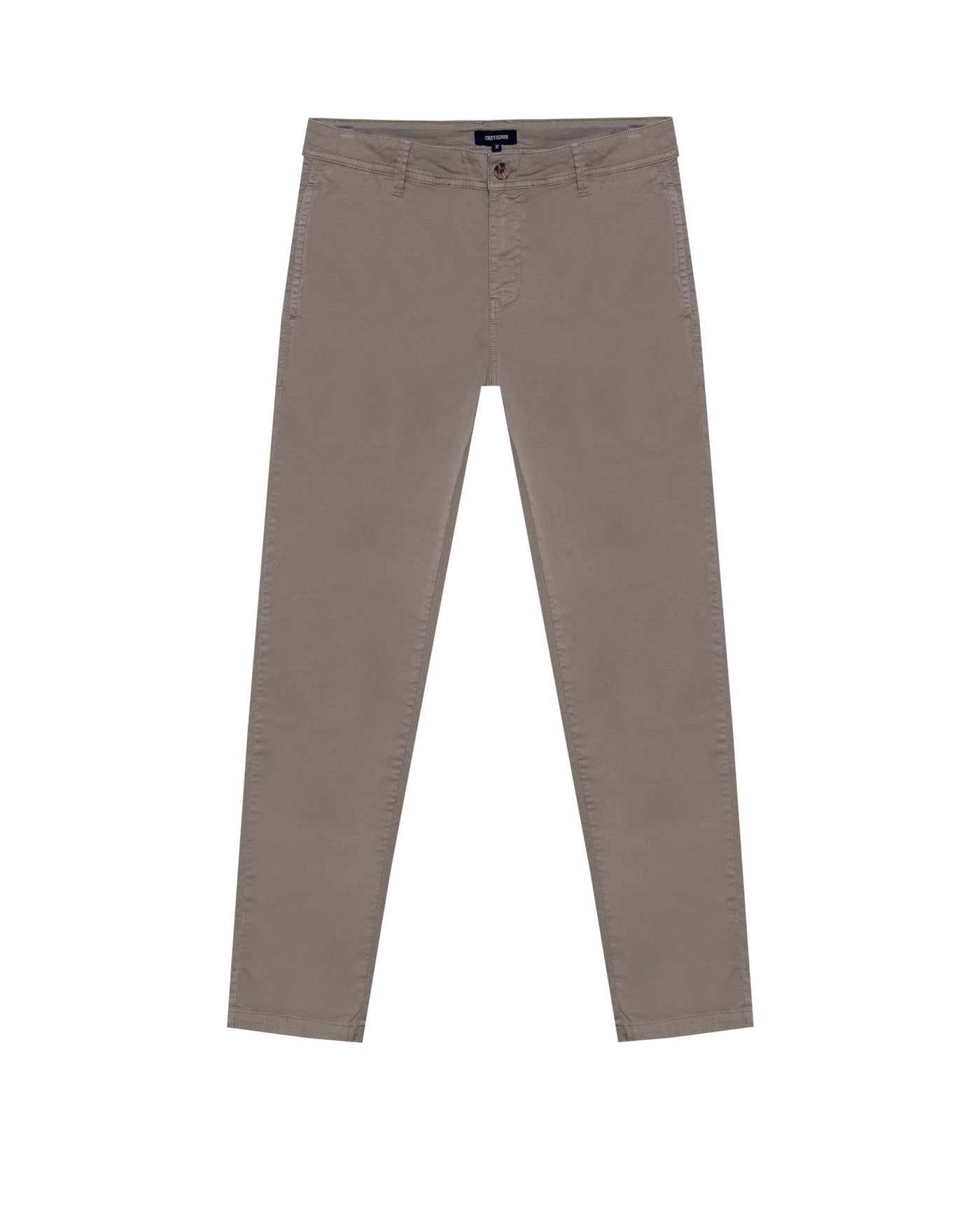 Men's Pants Rocket Slim Fit Mid Rise in Cotton-Tencel Blend, Grandeur - 1