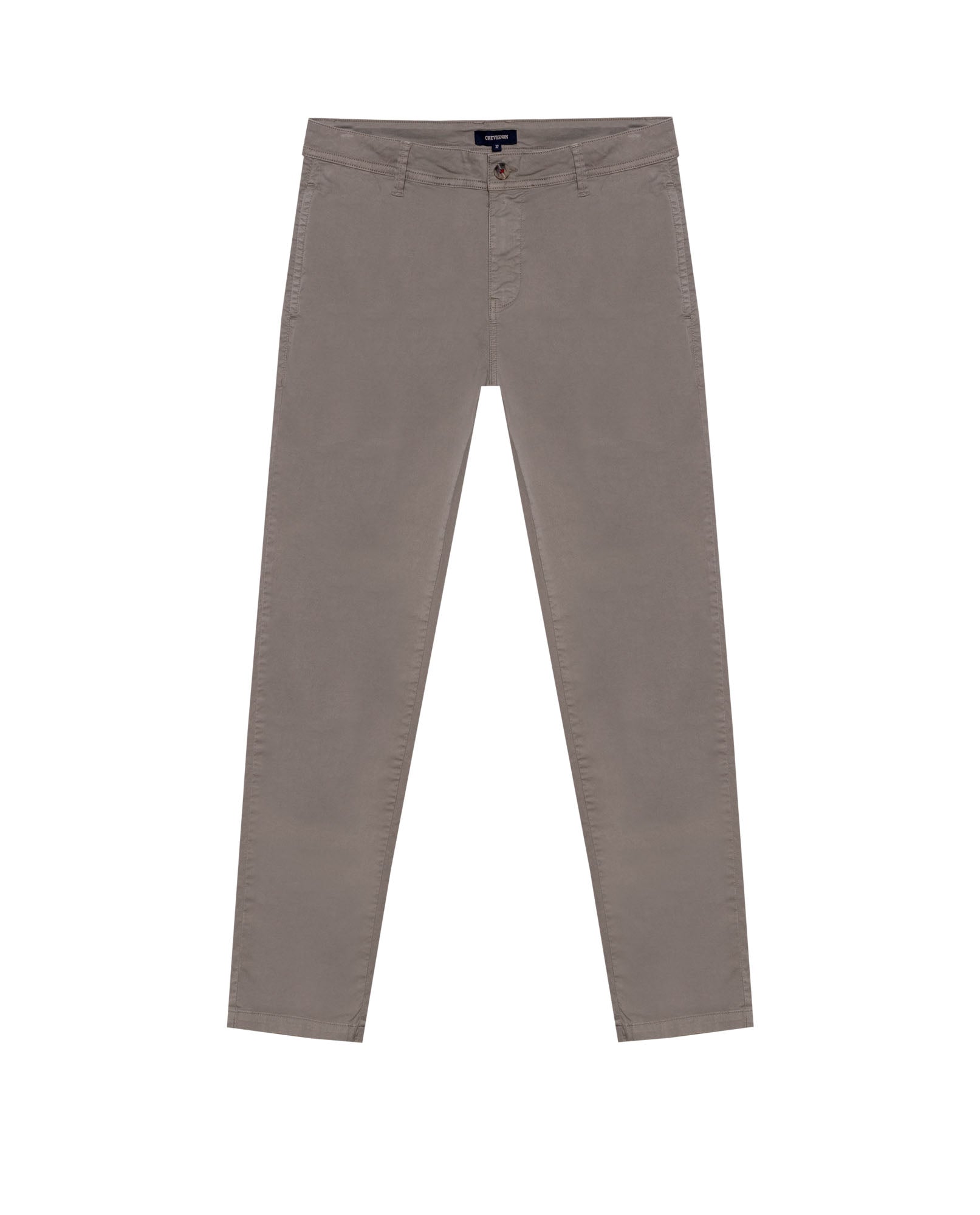 Men's Pants Rocket Slim Fit Mid Rise in Cotton-Tencel Blend, Grandeur - 1