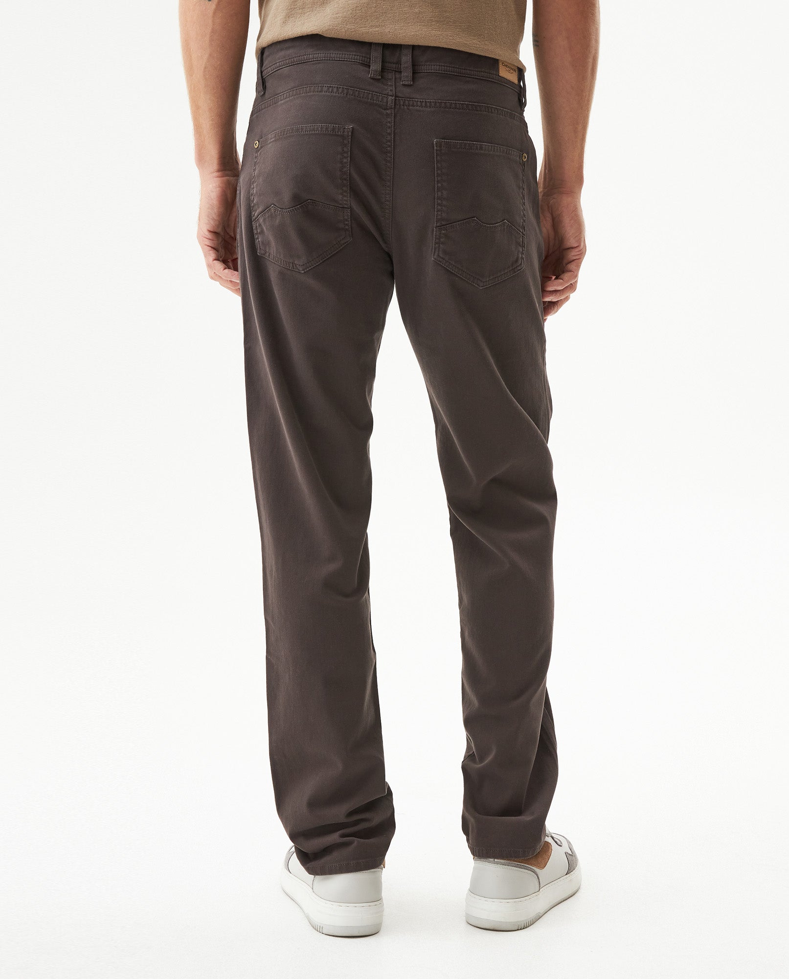 Men's Pants Portland Regular Fit Mid Rise in Cotton, Velvet - 5