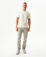 Men's Smart Pants Slim Fit Mid Rise in Cotton Stretch Blend, Sparkle - 3