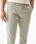 Men's Smart Pants Slim Fit Mid Rise in Cotton Stretch Blend, Sparkle - 4
