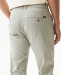 Men's Smart Pants Slim Fit Mid Rise in Cotton Stretch Blend, Sparkle - 6