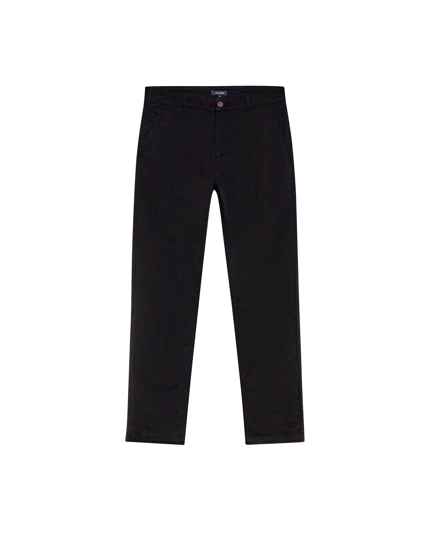 Men's Smart Pants Slim Fit Mid Rise in Cotton Stretch Blend, Sparkle - 1