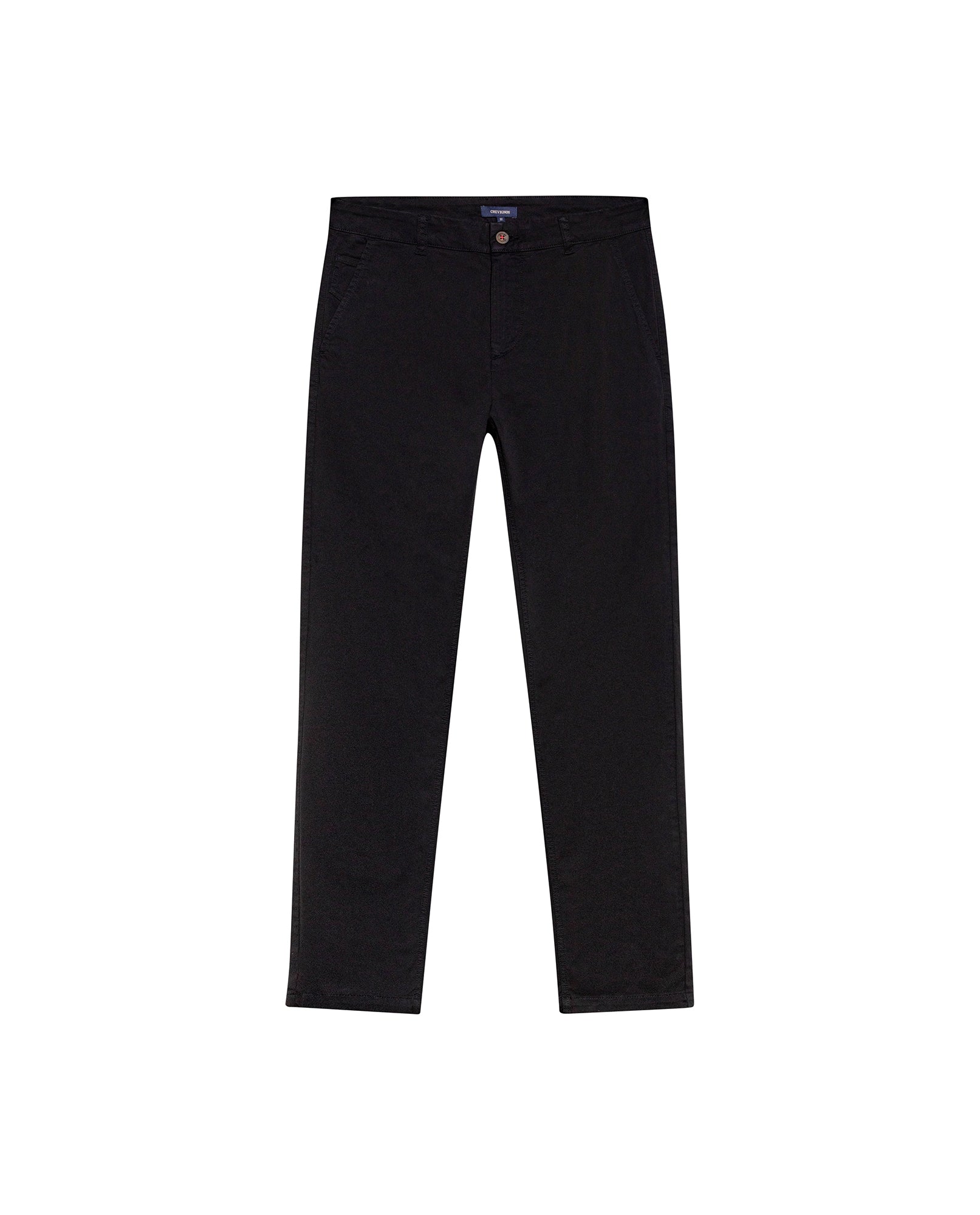 Men's Smart Pants Slim Fit Mid Rise in Cotton Stretch Blend, Sparkle - 1