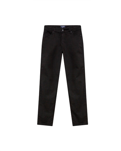 Men's 5 Pocket Pants - Black - 1