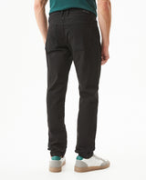 Men's Pants Regular Fit Mid Rise 5-Pocket in Cotton Stretch Blend, Glow - 5