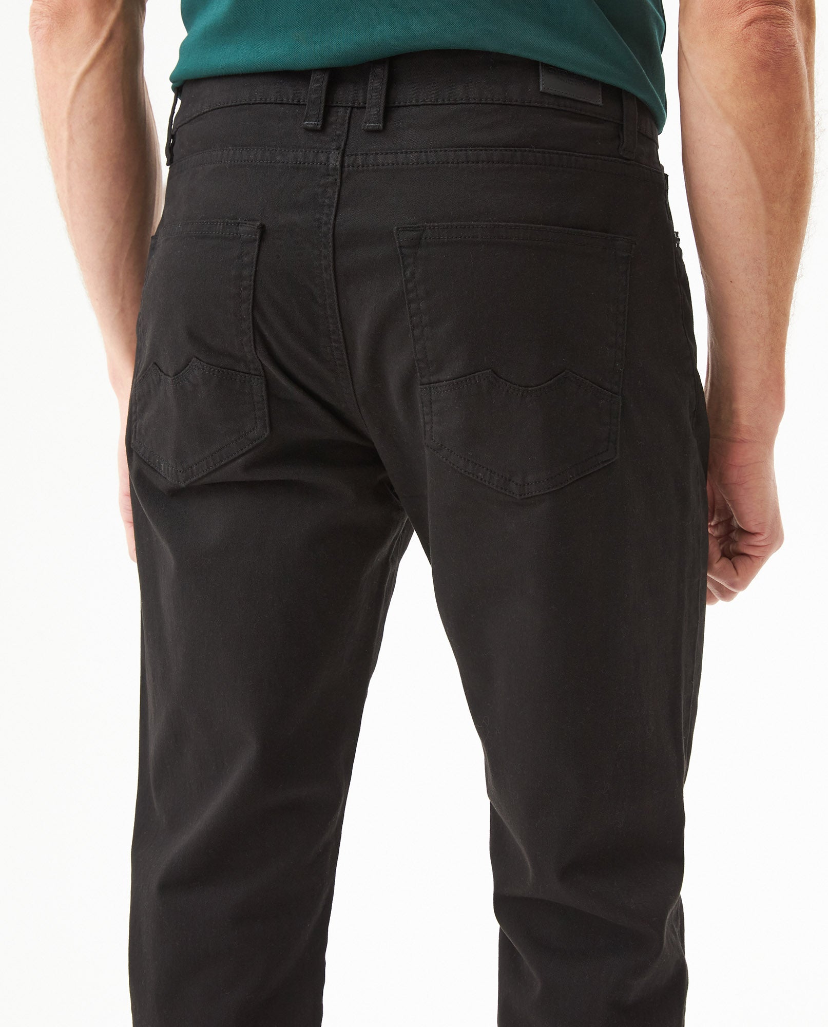 Men's 5 Pocket Pants - Black - 6