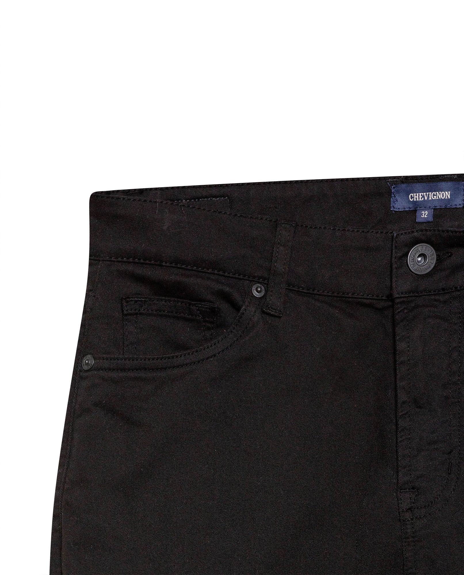 Men's 5 Pocket Pants - Black - 7