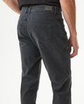 Men's Pants Peach touch Mid Rise 5-Pocket in Cotton Stretch Blend, Lighthouse - 6