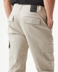 Men's Racing Jogger Pants Regular Fit Mid Rise in Cotton Stretch Blend, Shipyard - 6