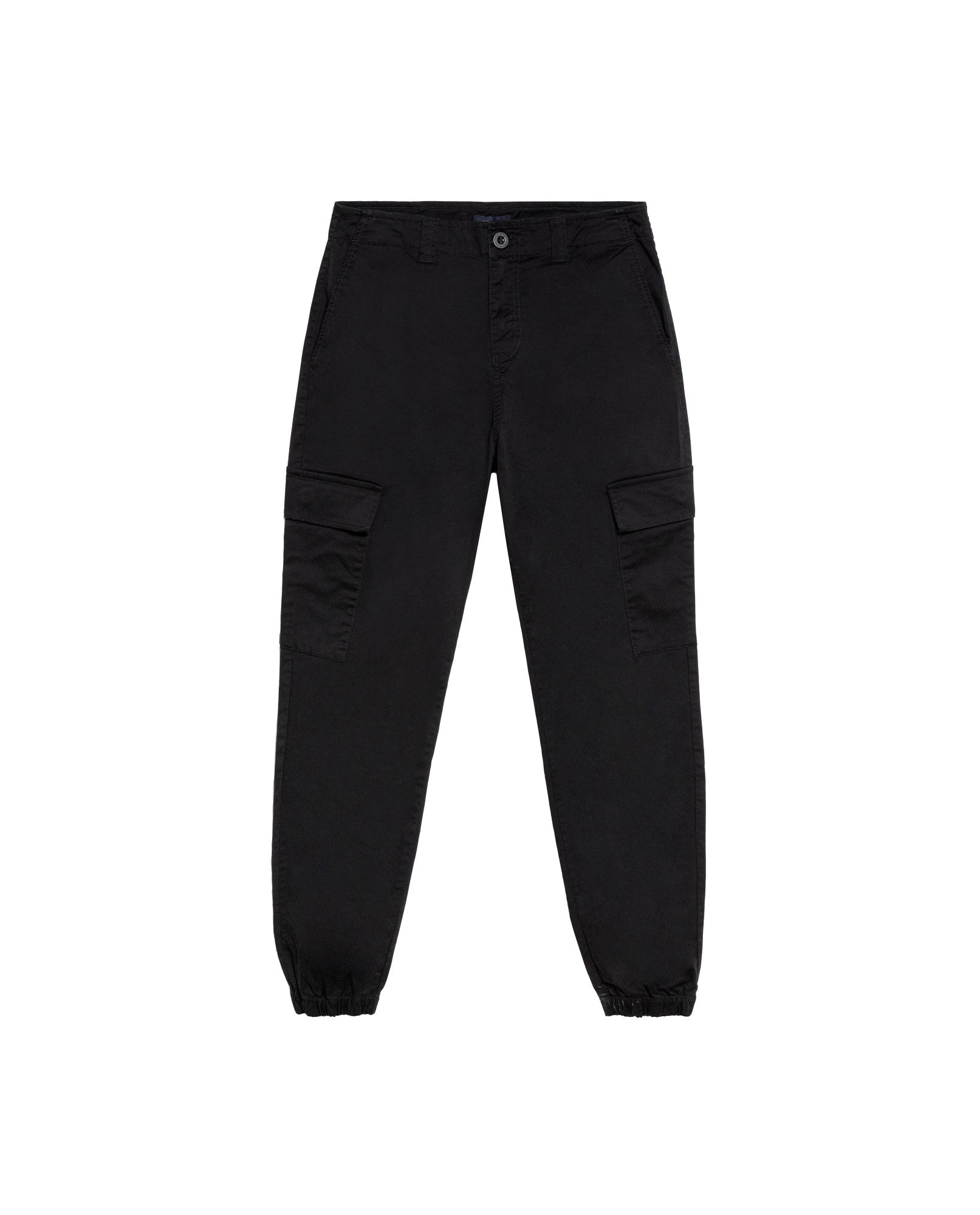 Men's Racing Jogger Pants Regular Fit Mid Rise in Cotton Stretch Blend, Shipyard - 1
